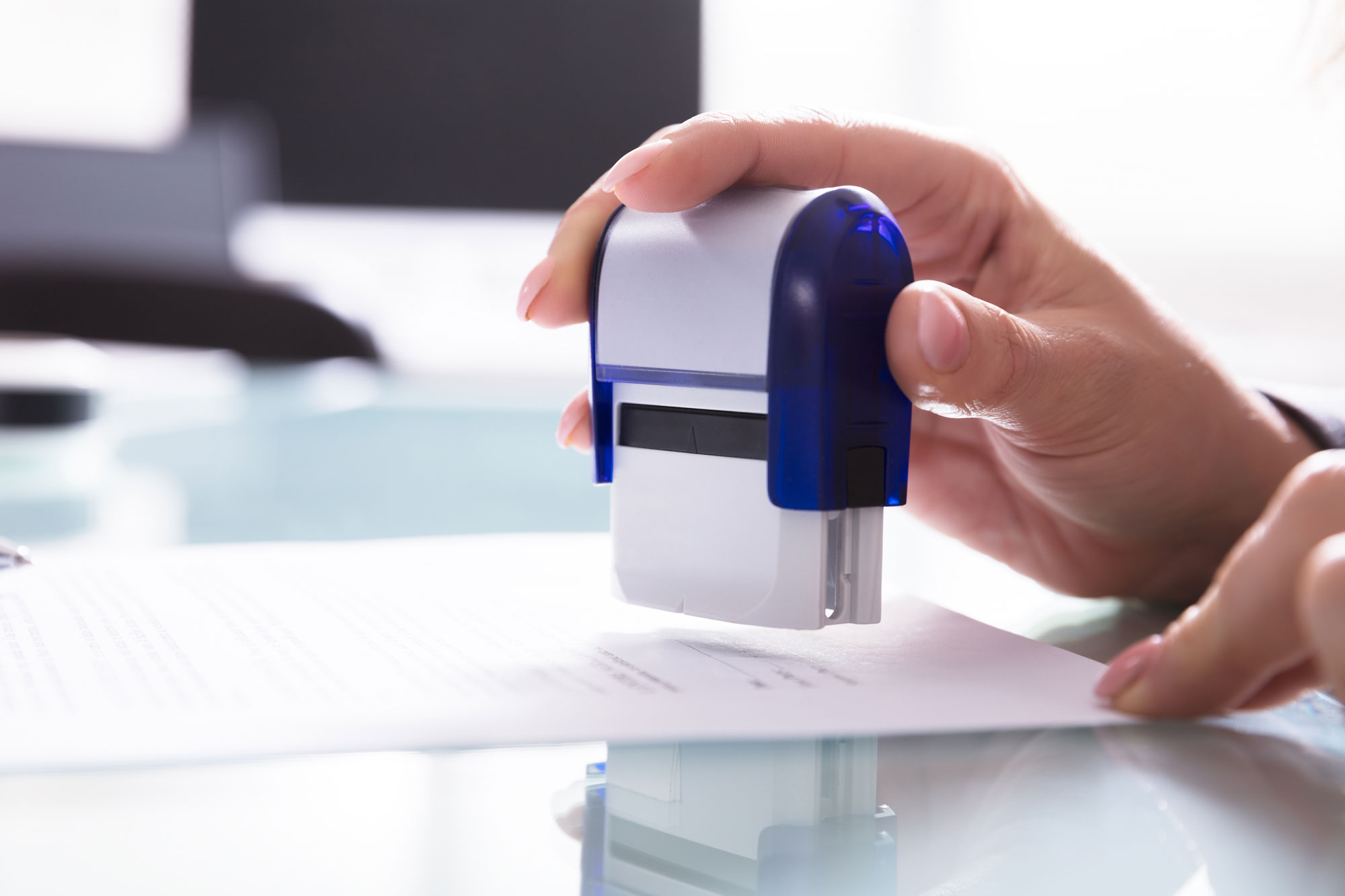 Self Inking Rubber Stamps in Orange Park and Jacksonville Florida